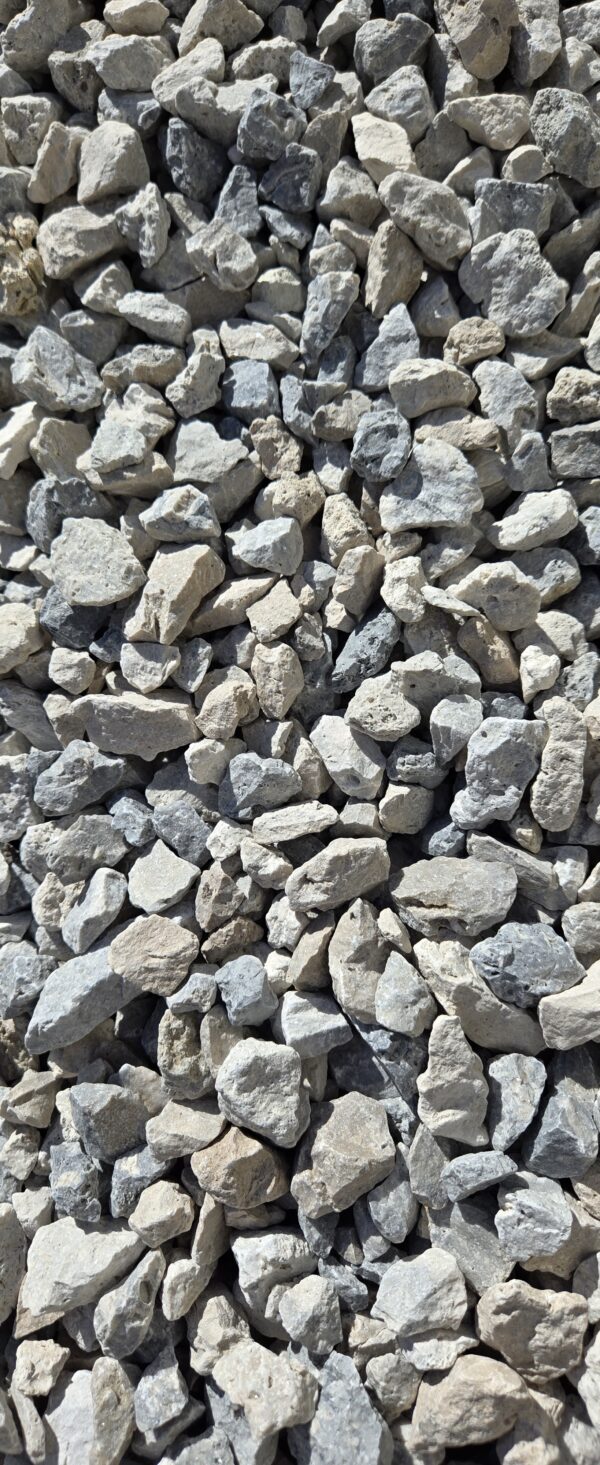 Limestone #57 (nickel to quarter size)